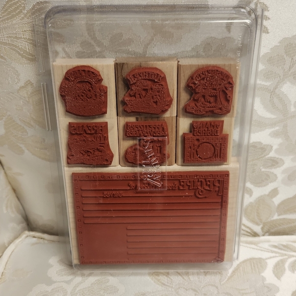 Stampin’ Up Recipe Stamp Set 90s - Picture 8 of 9
